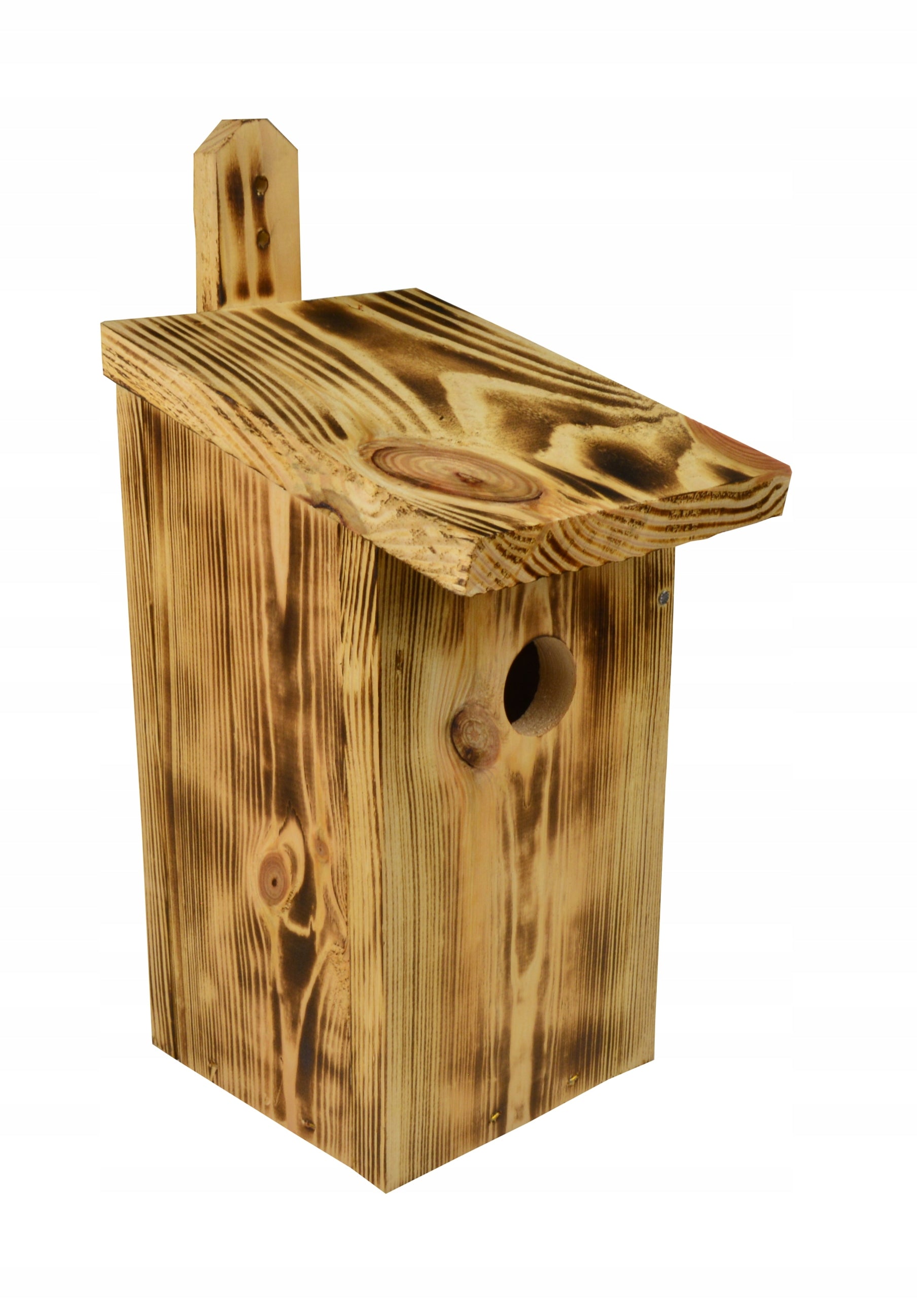 BREEDING BOX FOR BIRDS WOODEN HOUSE Tanned FEEDER Manufacturer no brand