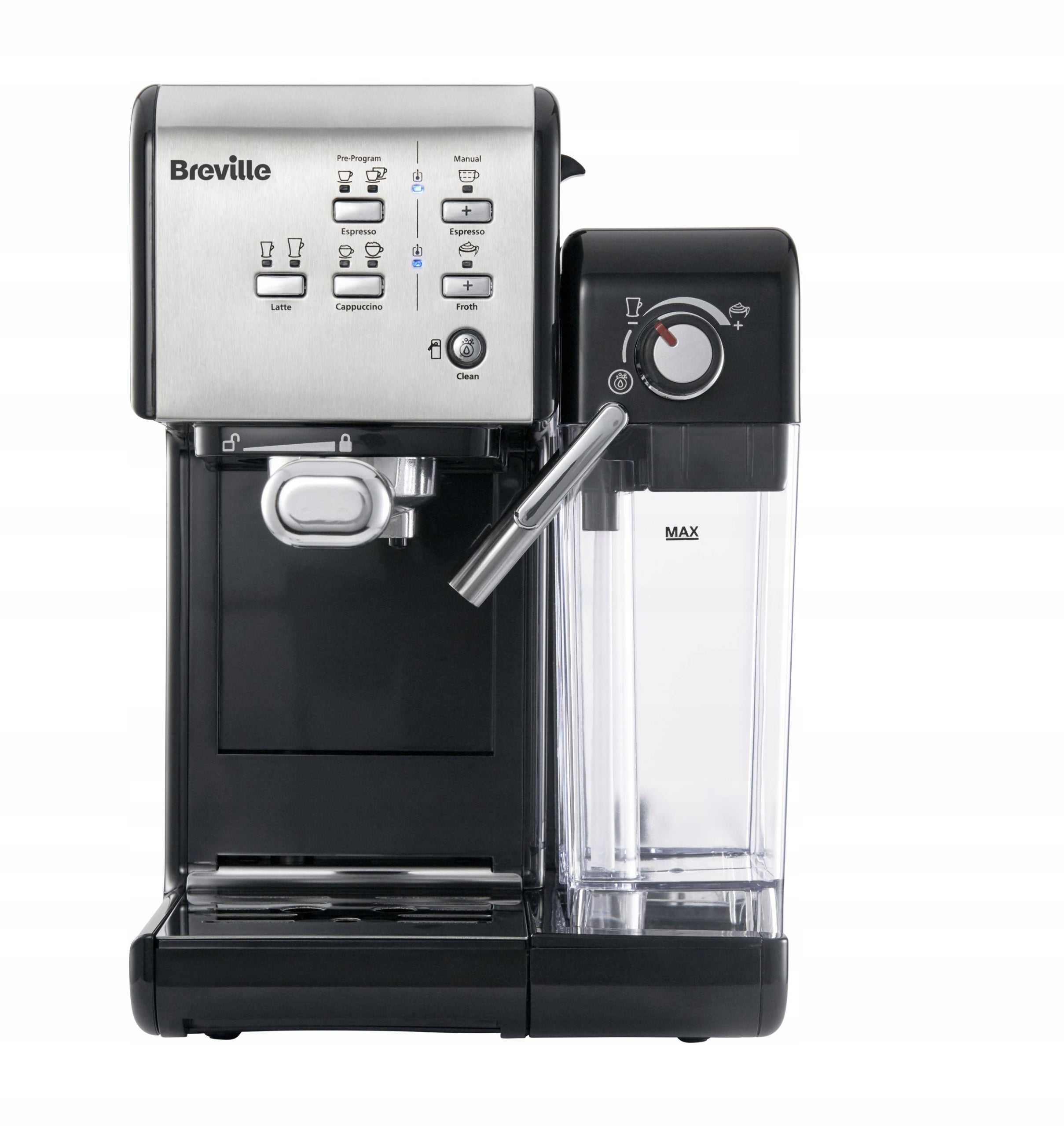 BREVILLE Prima Latte II VCF108X EAN (GTIN) 5011773064033