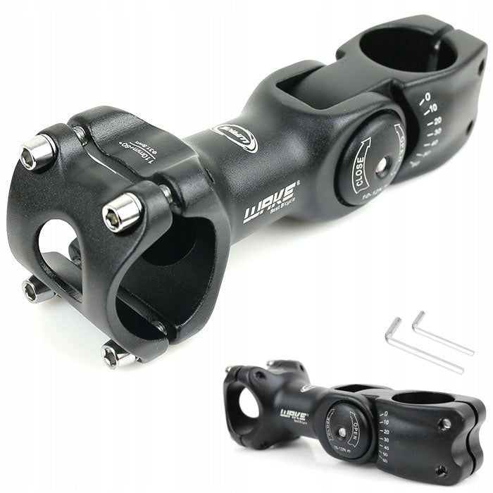BRIDGE BICYCLE BRACKET FOR HANDLEBAR AHEAD 28,6/31,8 FOR BICYCLE ADJUSTABLE Dedicated for BMX bikes cargo bikes cross bikes dirt bikes e-bikes enduro bikes gravel bikes urban bikes MTB (mountain bikes) cyclocross bikes street bikes road bikes tandem bike track bikes trekking bikes triathlon bike tricycles folding bikes downhill bikes trail bikes kids bikes (10"-20") junior bikes (24"-27.5" wheels) other