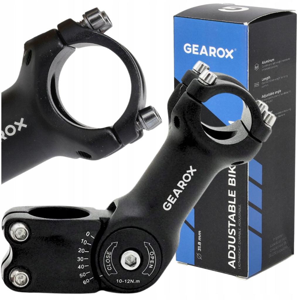 BRIDGE HANDLEBAR BRACKET ADJUSTABLE BICYCLE GEAROX AHEAD 31,8 A-HEAD