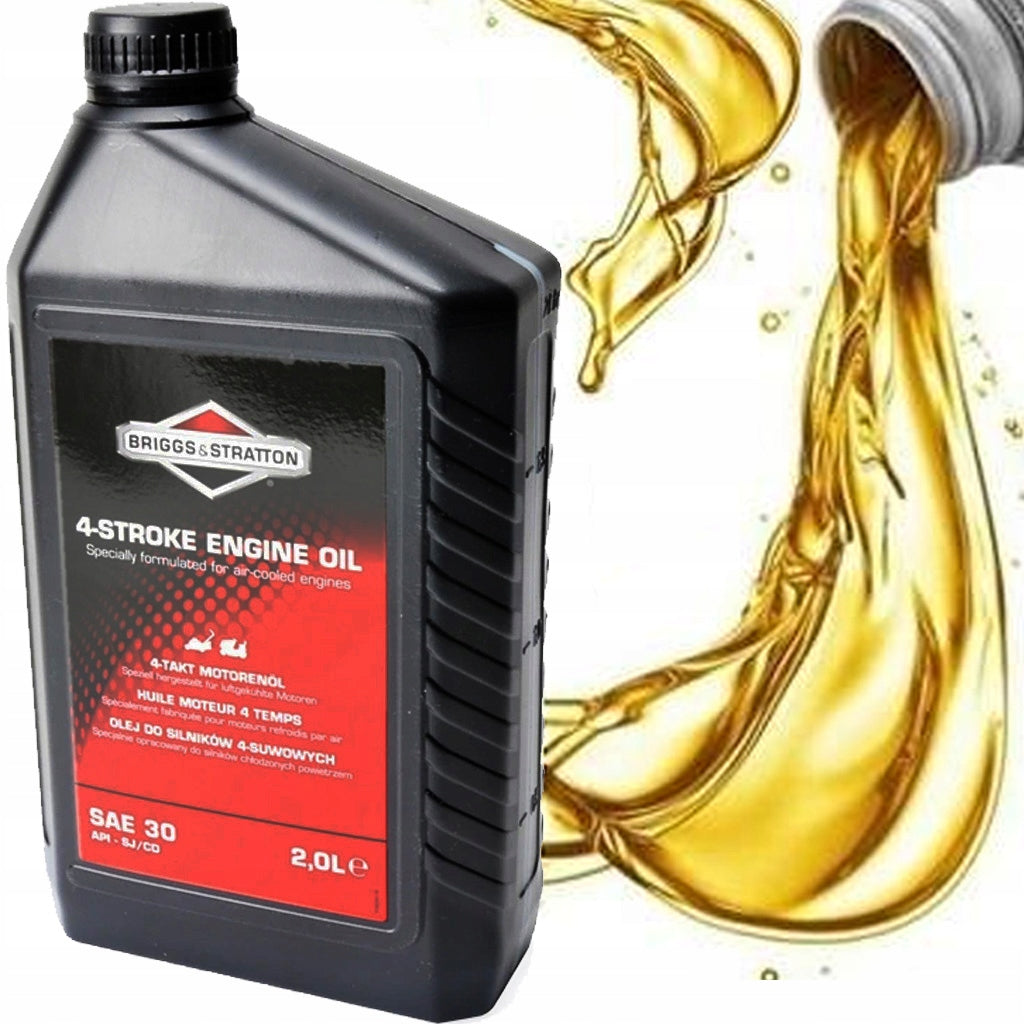 BRIGGS STRATTON OIL FOR MOWER ENGINE SAE30 2L Brand Briggs&Stratton