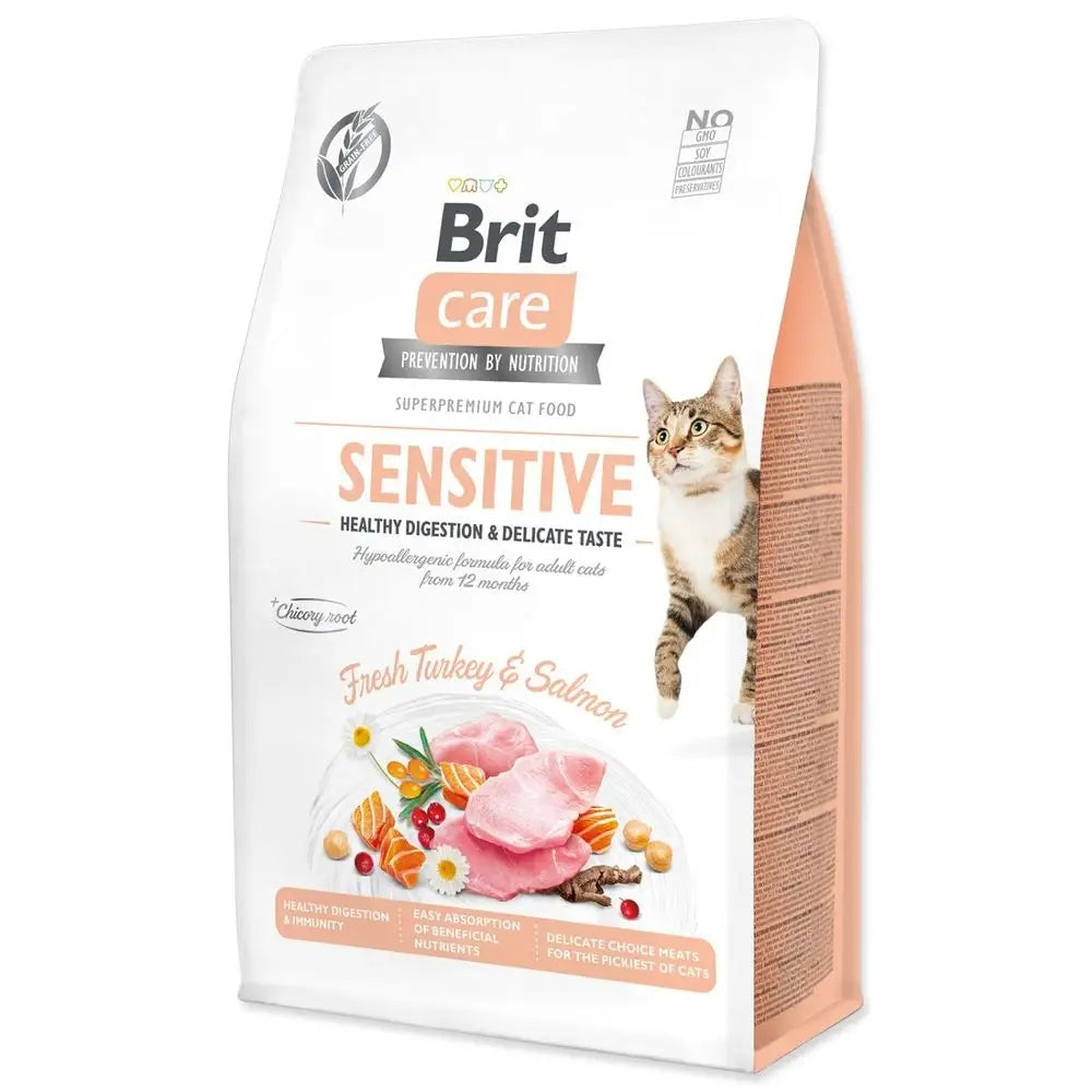 BRIT Care Cat Grain-Free Sensitive Dry Cat Food 400g 716 Manufacturer code 8595602540716