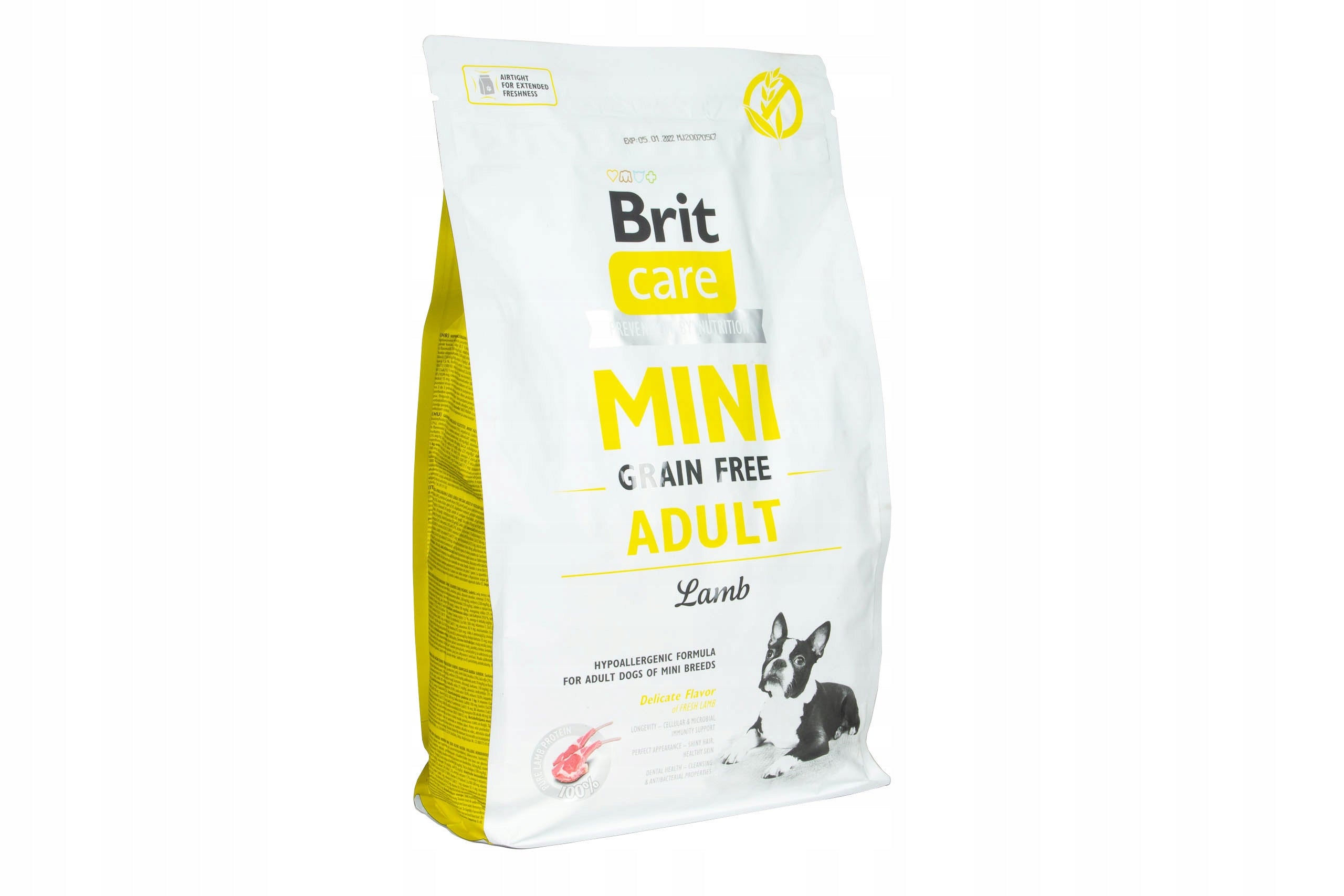 BRIT Care MINI Grain free ADULT Lamb Dog Food 2kg Brand Brit