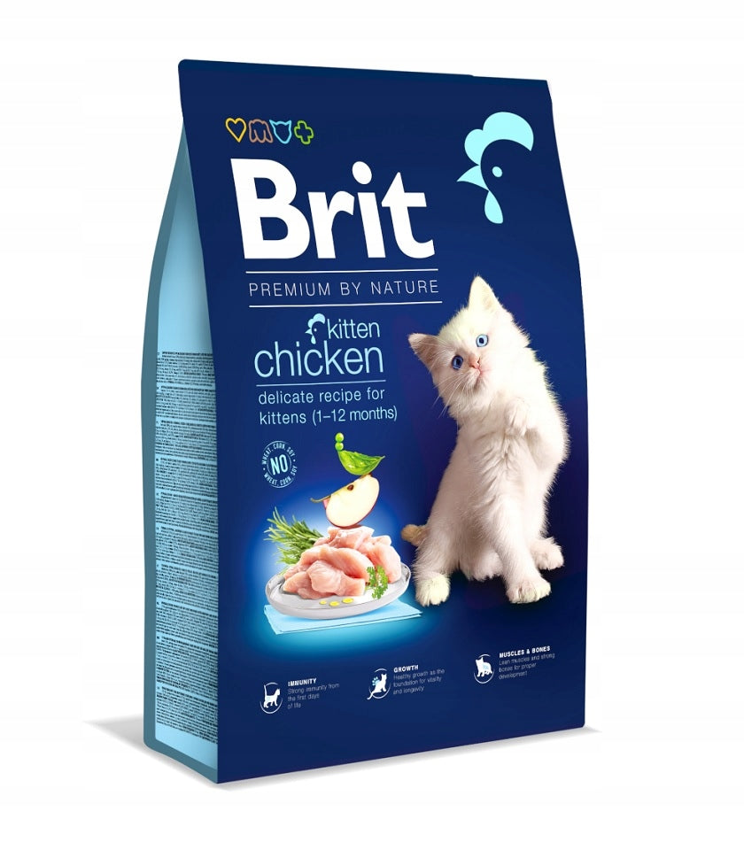 BRIT Dry Premium Kitten Food with Chicken 8kg Brand Brit