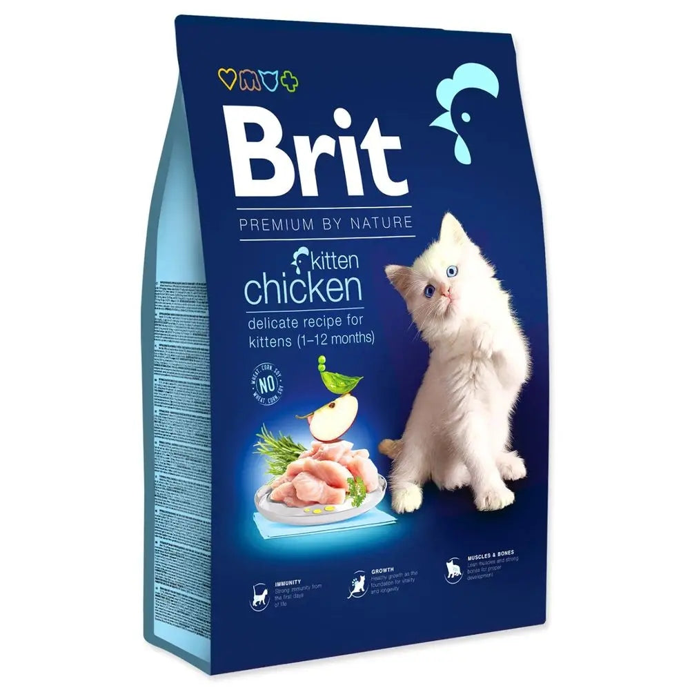 BRIT Dry Premium Kitten Food with Chicken 8kg Product weight 8 kg