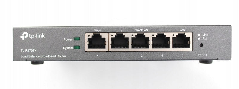 BROADBAND ROUTER TP-LINK TL-R470T+ LOAD BALANCING (V6.0) Manufacturer TP-Link