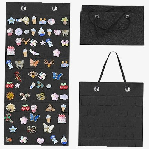 BROOCH ORGANIZER HANGING ENAMEL PINS 31 X 55 CM for home