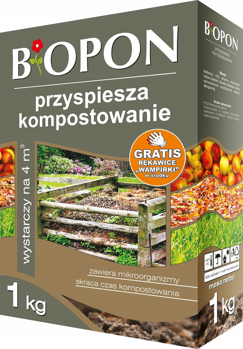 BROS ACCELERATES COMPOSTING COMPOSTER FERTILIZER 1KG