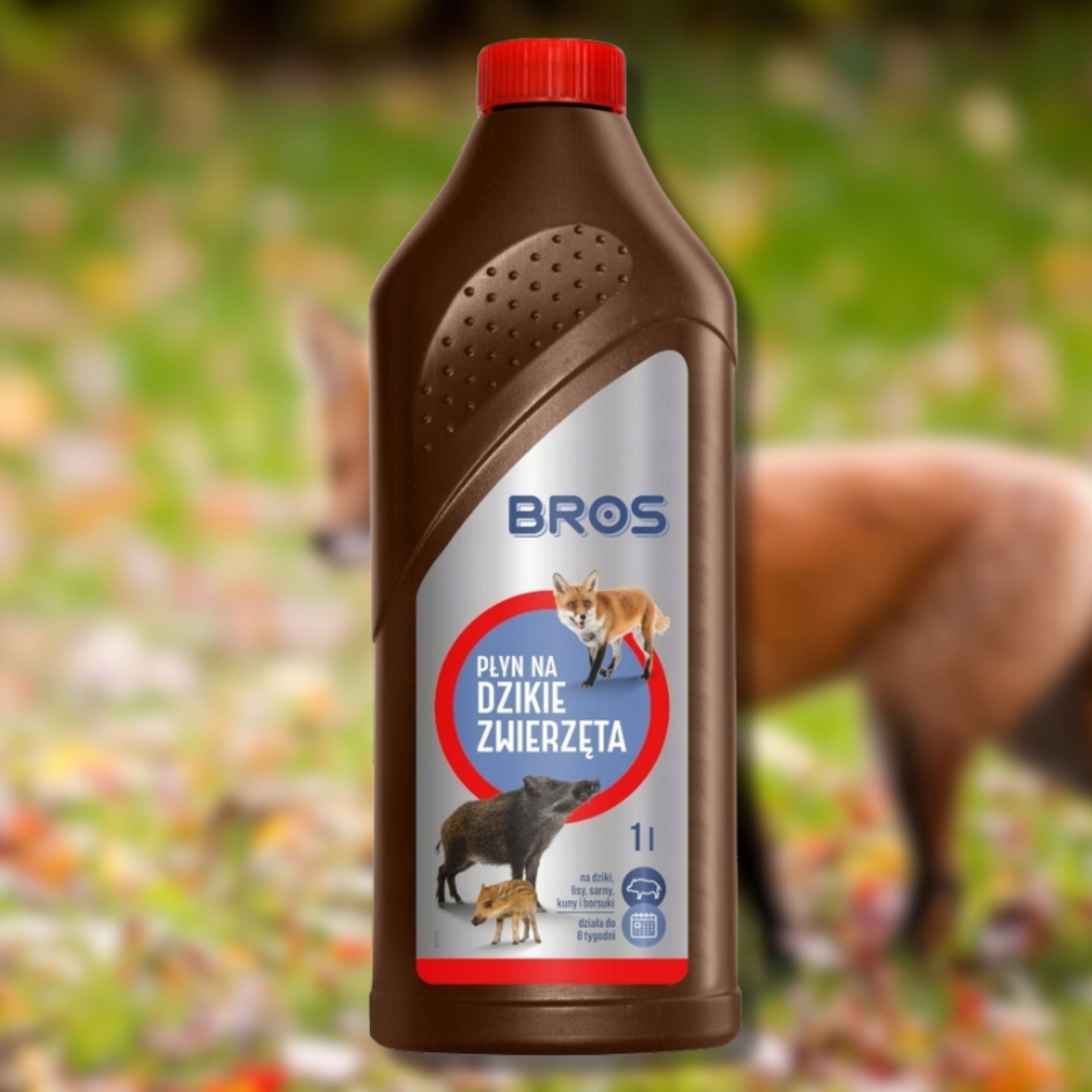 BROS DETERRENT LIQUID WILD FOREST WILD ANIMALS FOX BEAVER RACCOON 1L Kind liquid