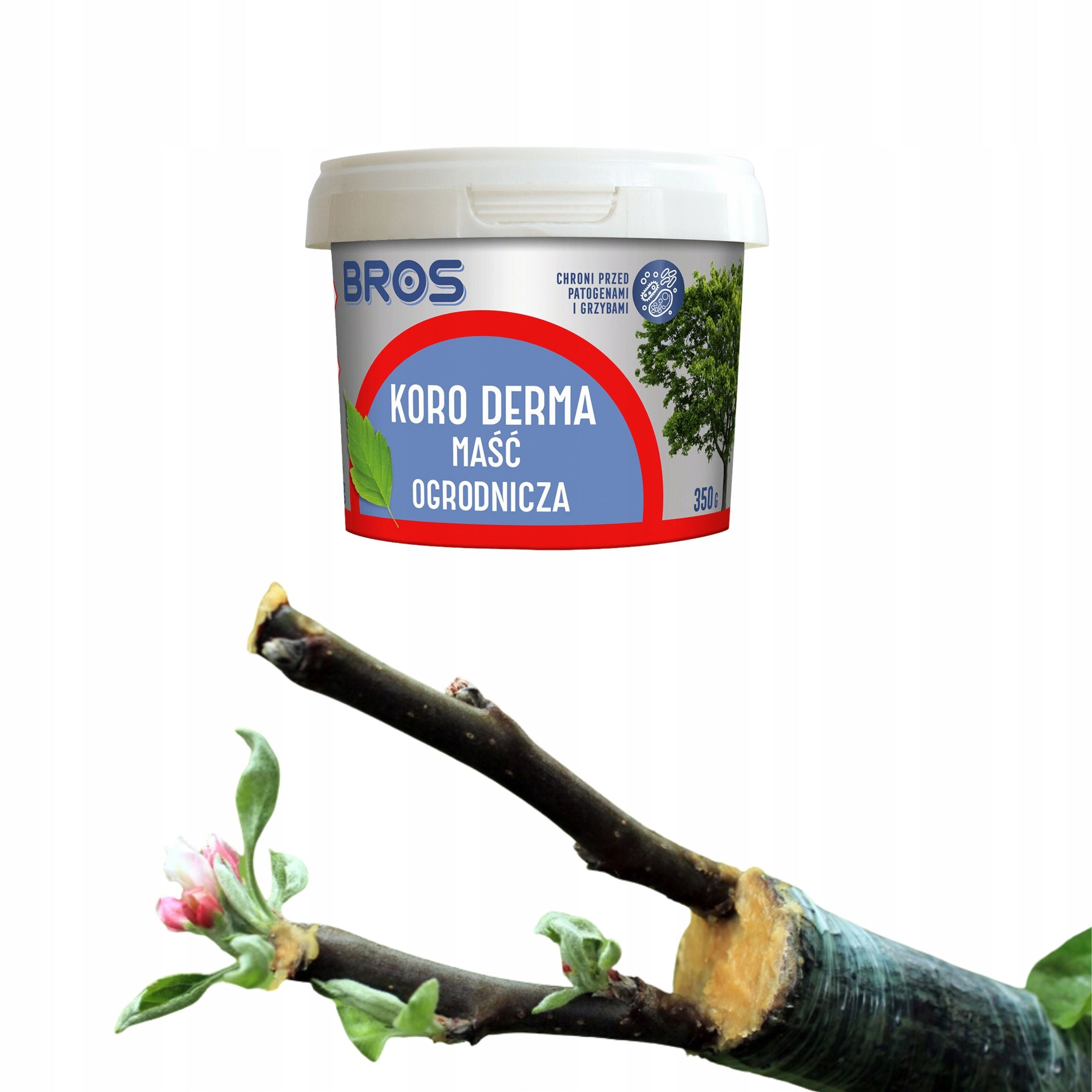 BROS KORO DERMA GARDEN OINTMENT FOR TREES AND SHRUBS ANTIFUNGAL 350G Manufacturer Bros