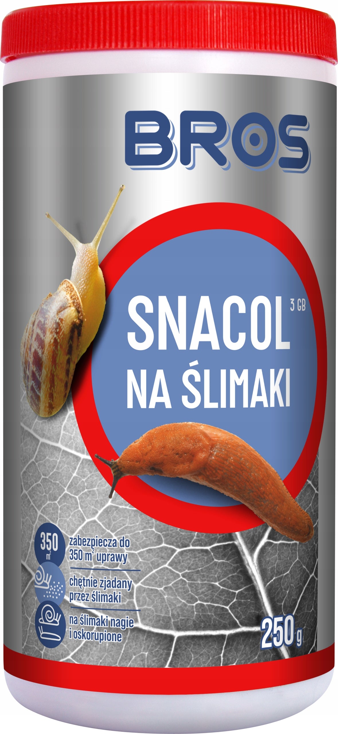 BROS Snacol 3GB poison, preparation, agent, fights snails 250 g