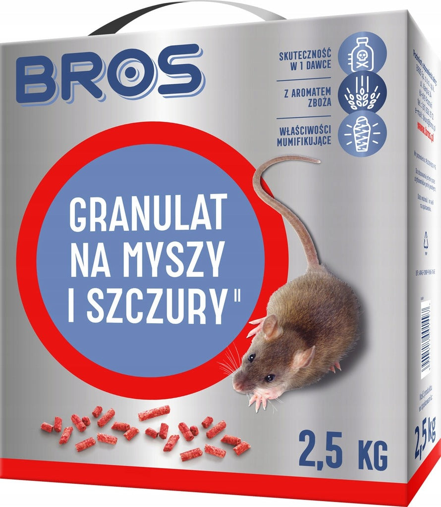 BROS - granules for mice and rats 2.5kg