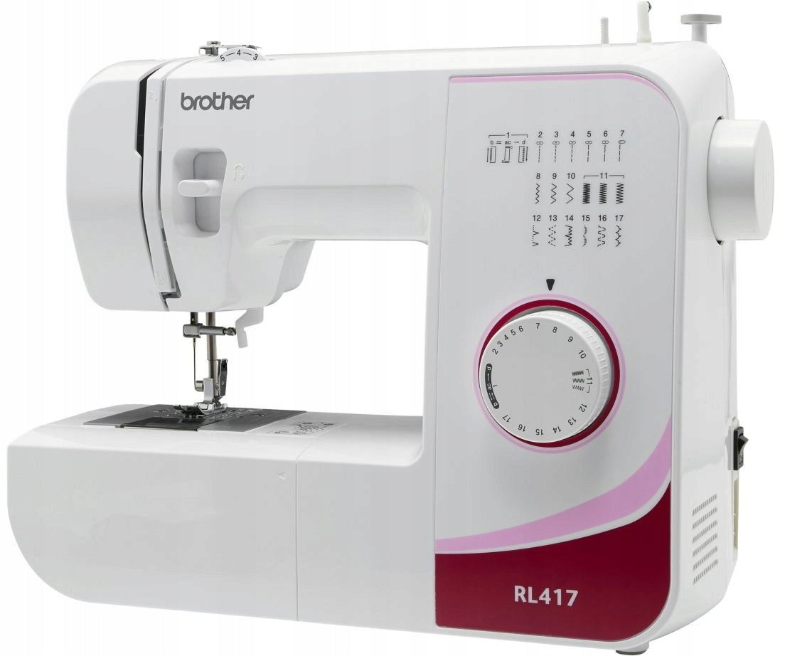 BROTHER RL417 sewing machine Dominant color white
