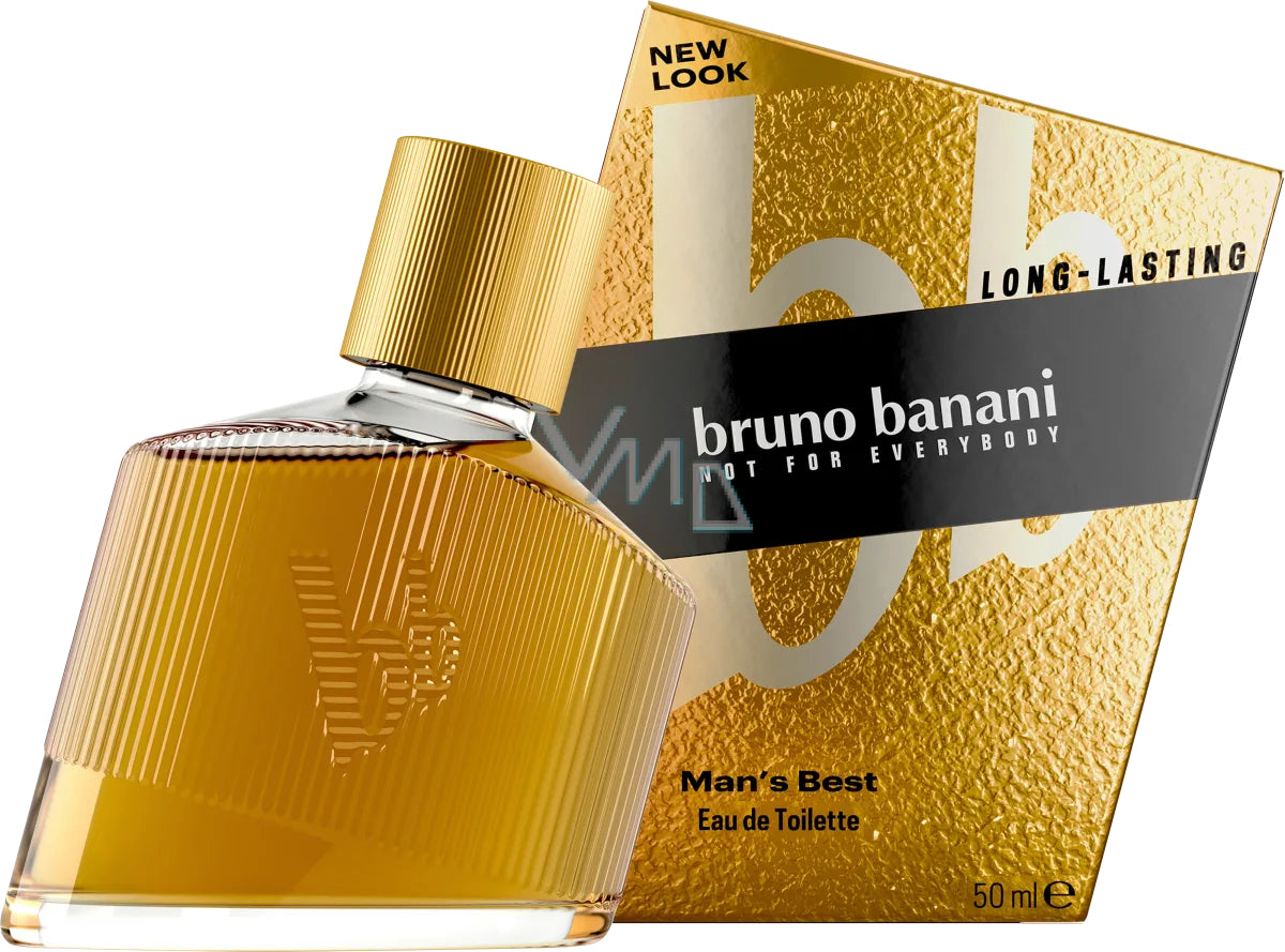 BRUNO BANANI MAN'S BEST 50ml eau de toilette for men Packaging status original