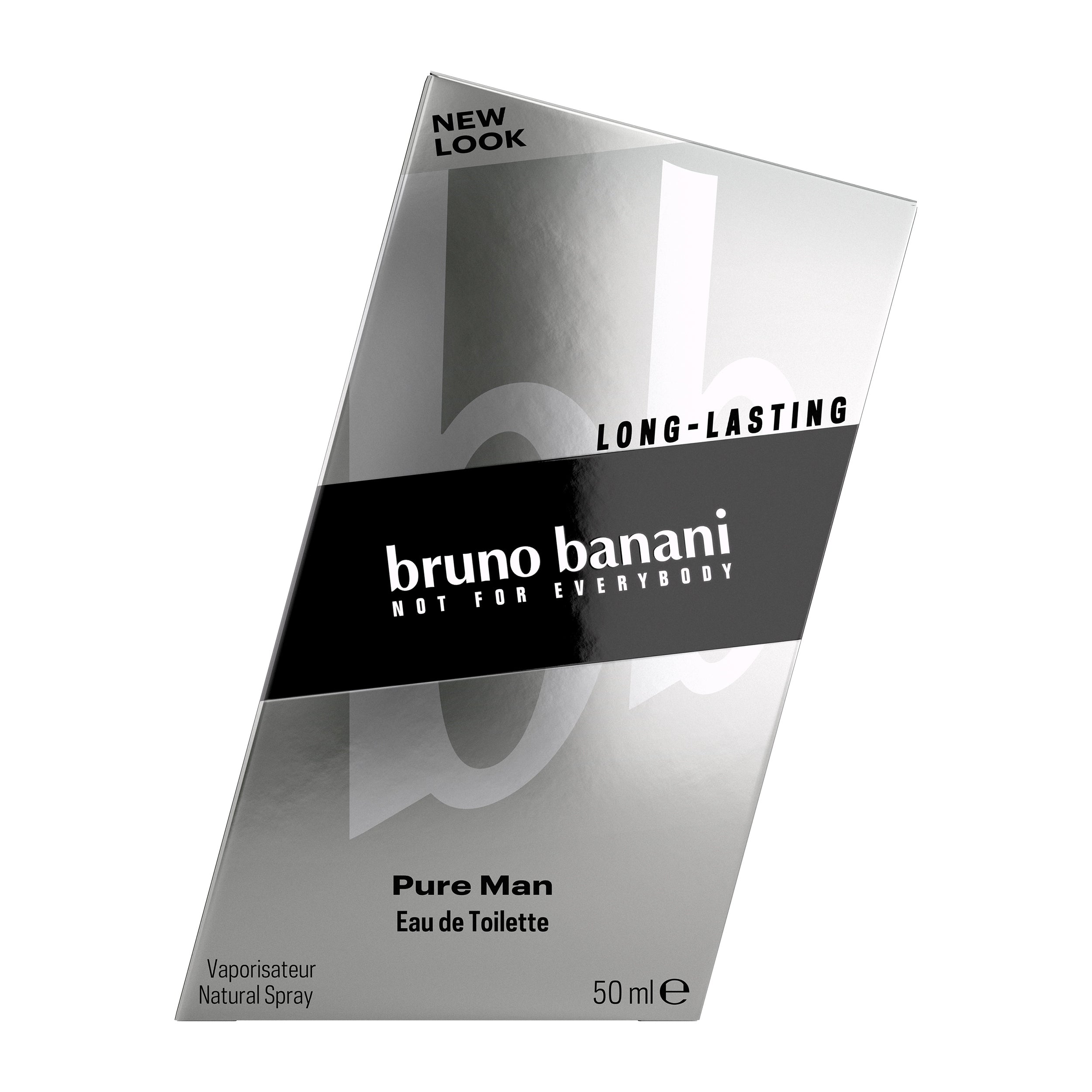 BRUNO BANANI PURE MAN 50ml eau de toilette for men Manufacturer code 3616301640837