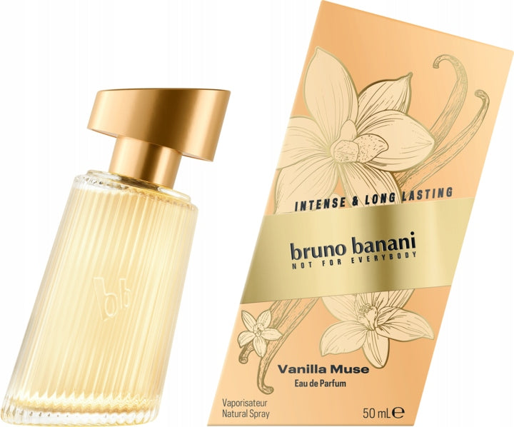 BRUNO BANANI VANILLA MUSE 50ml Eau de Parfum for women Packaging status original