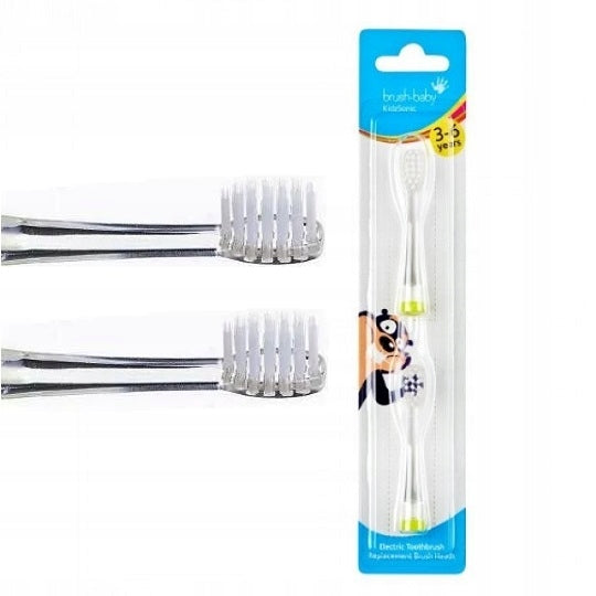 BRUSH-BABY tips for KidzSonic brush 3-6 years