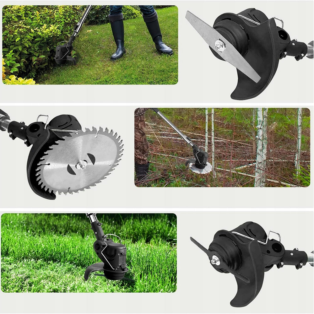 BRUSH CUTTER CORDLESS ELECTRIC SCYTHE GRASS BRUSH CUTTER 21V STRONG Engine power 800 W