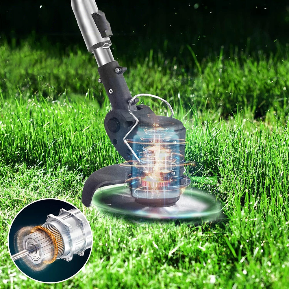 BRUSH CUTTER CORDLESS ELECTRIC SCYTHE GRASS BRUSH CUTTER 21V STRONG Power supply rechargeable battery