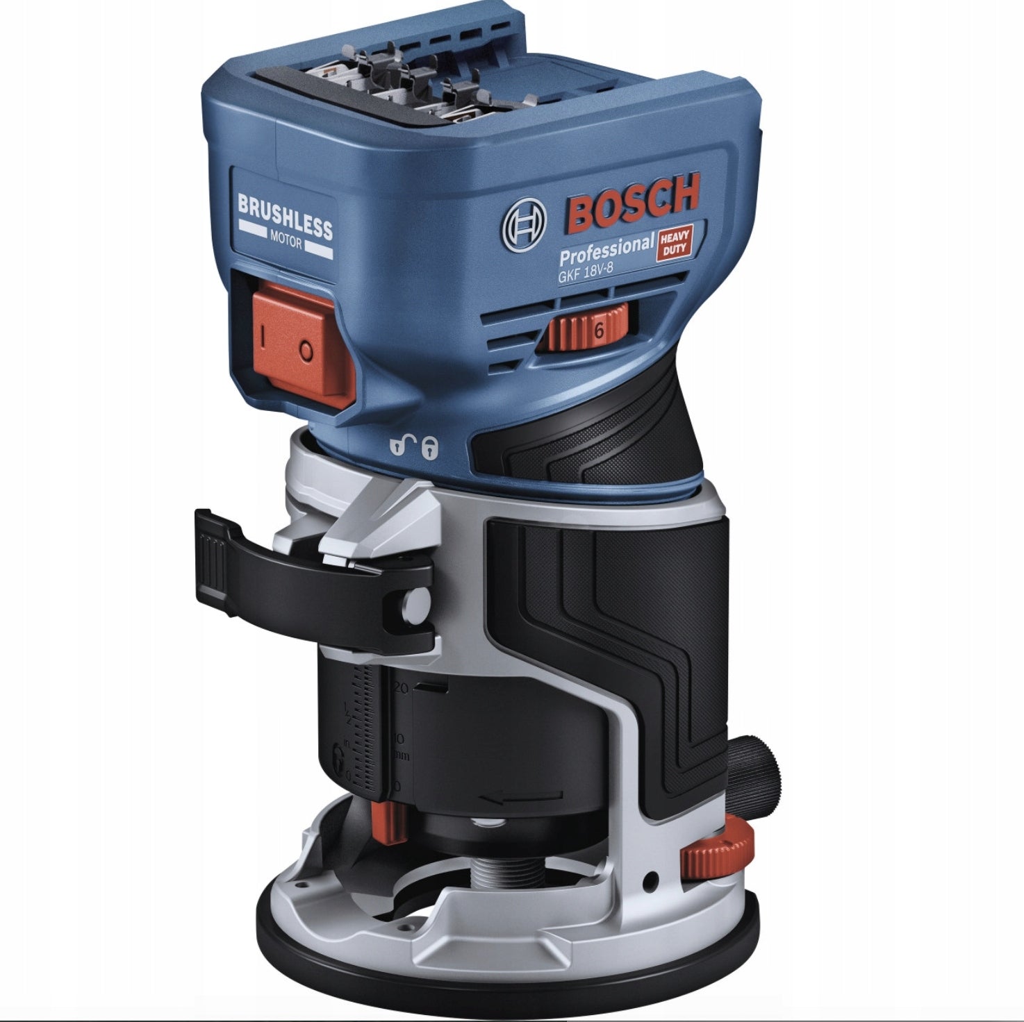 BRUSHLESS 18V Cordless Edge Milling Machine BOSCH GKF 18V-8 solo