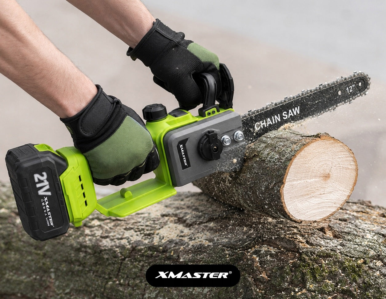 BRUSHLESS CHAINSAW CORDLESS BRANCH SAW 12" INCH 2XAKU Packaging status original