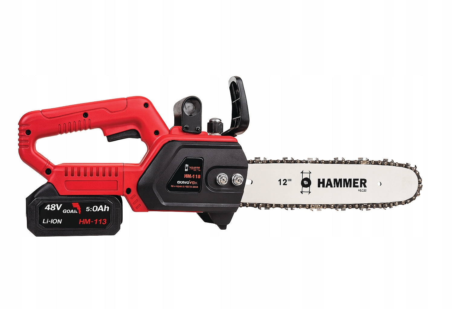 BRUSHLESS CHAINSAW CORDLESS SAW 12" INCH GREASE 2 AKU Brand Hammer