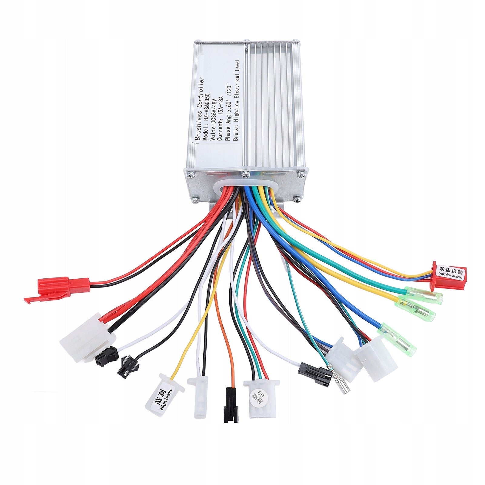 BRUSHLESS CONTROLLER 36V 48V 350W SMART MOTOR CONTROLLER 7X Brand no brand