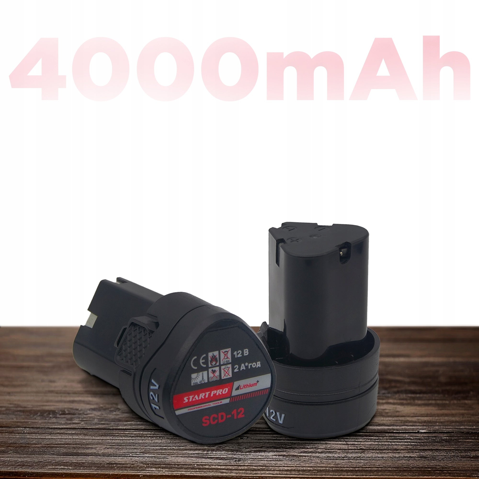 BRUSHLESS CORDLESS DRILL 40N/m 2xAKU + ACCESSORIES Number of batteries 2