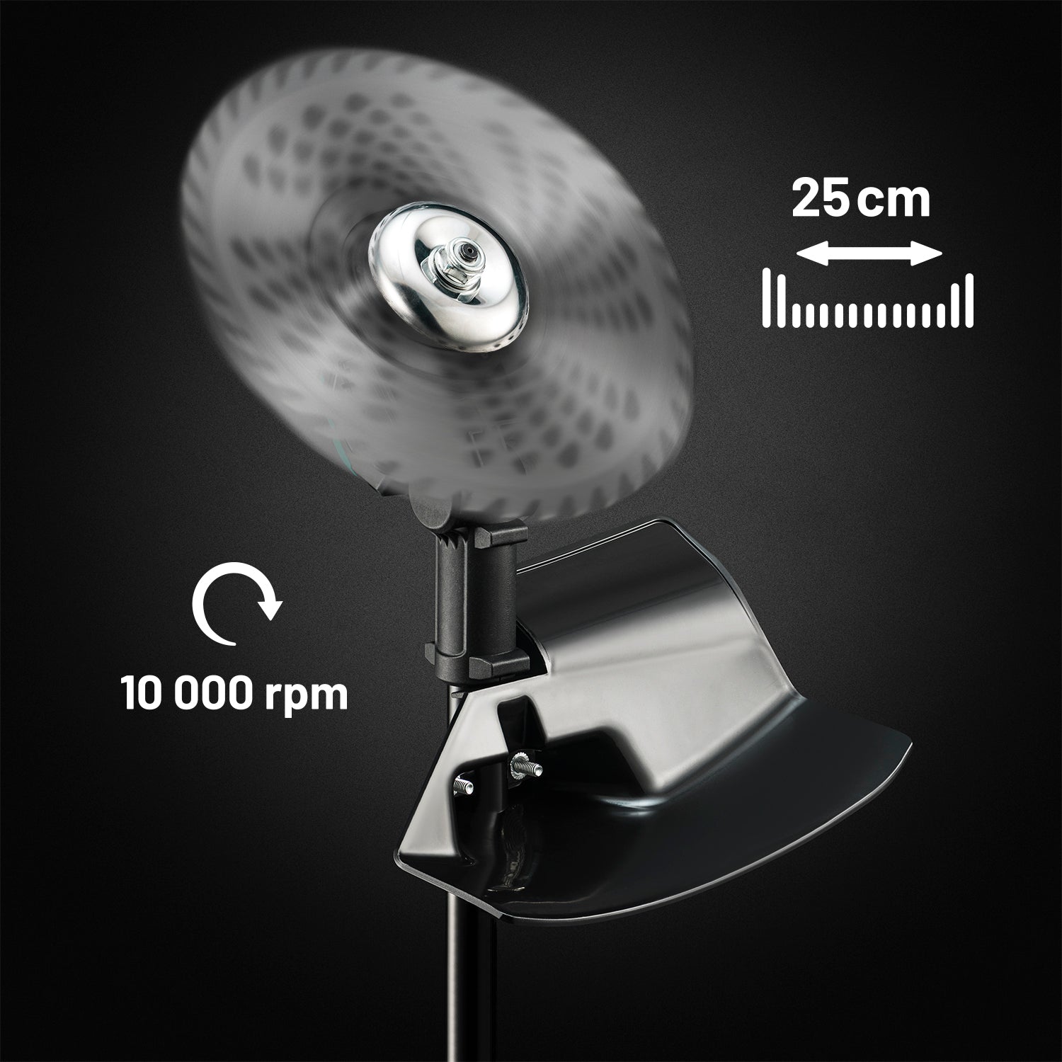 BRUSHLESS ELECTRIC GRASS SCYTHE 2xAKU 3Ah Manufacturer code NAR/POD/A02