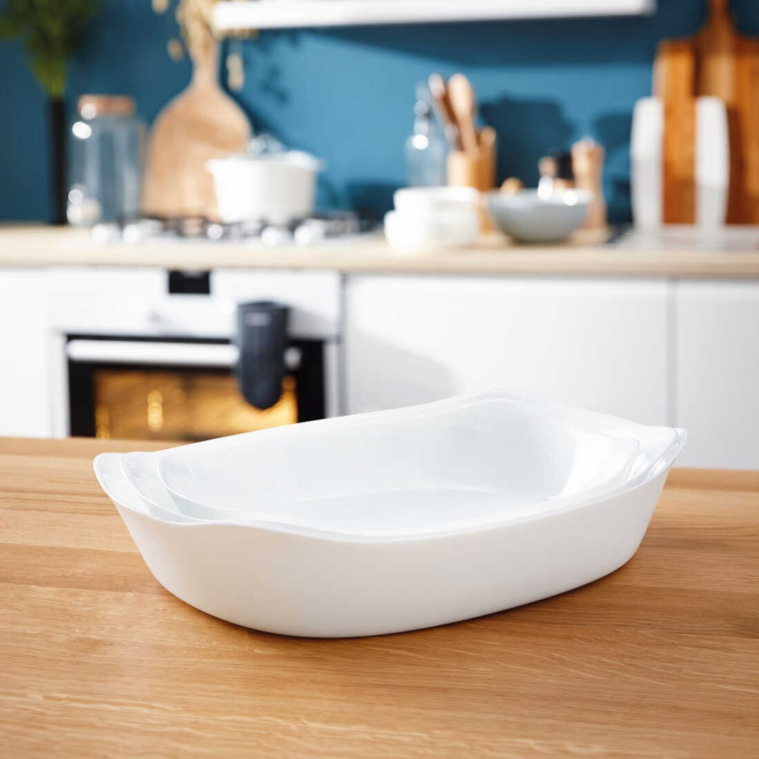 Kepimo indas SMART CUISINE CARINE 38 x 27 cm, ovalus, Luminarc
