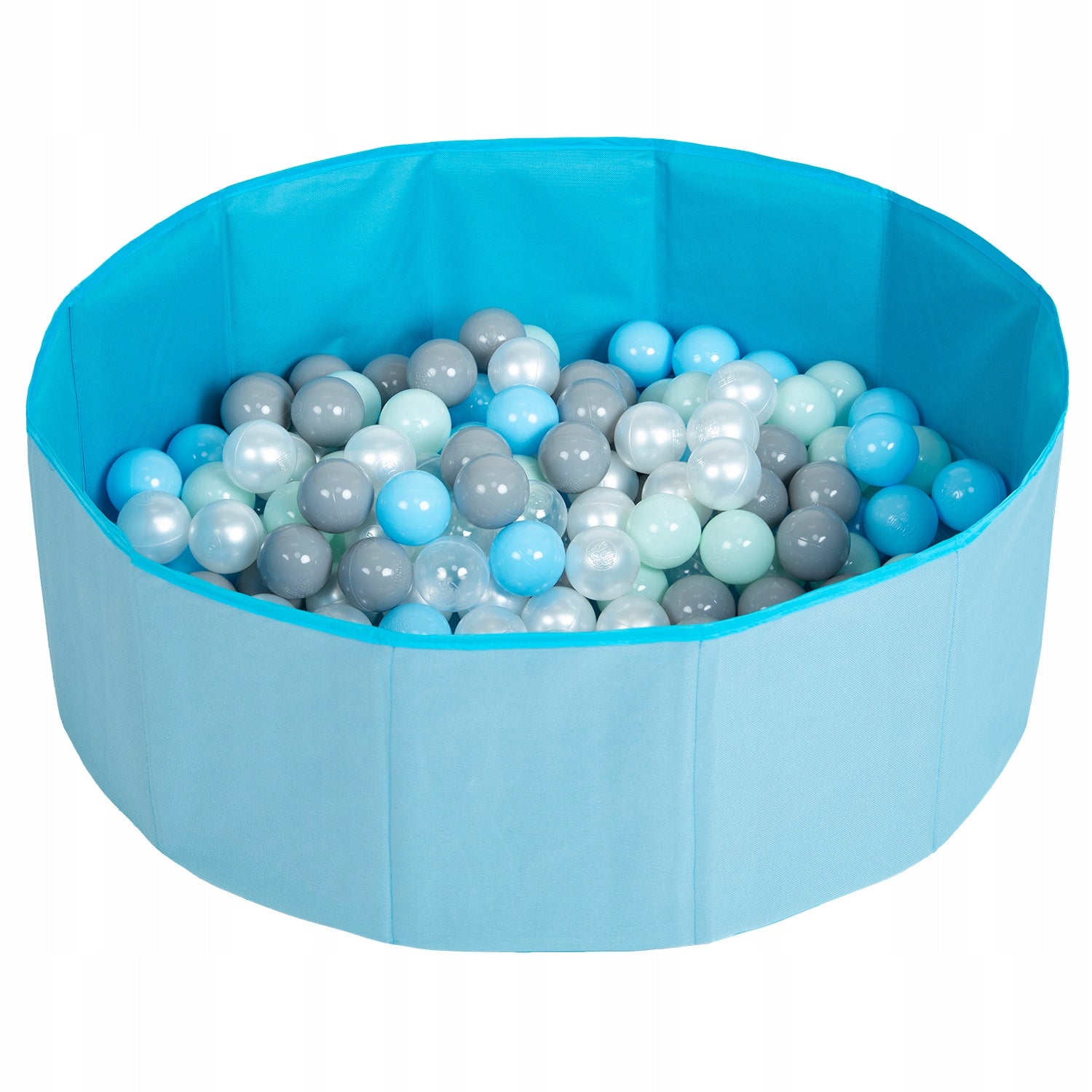BS-100X Dry blue swimming pool with balls 6cm/200