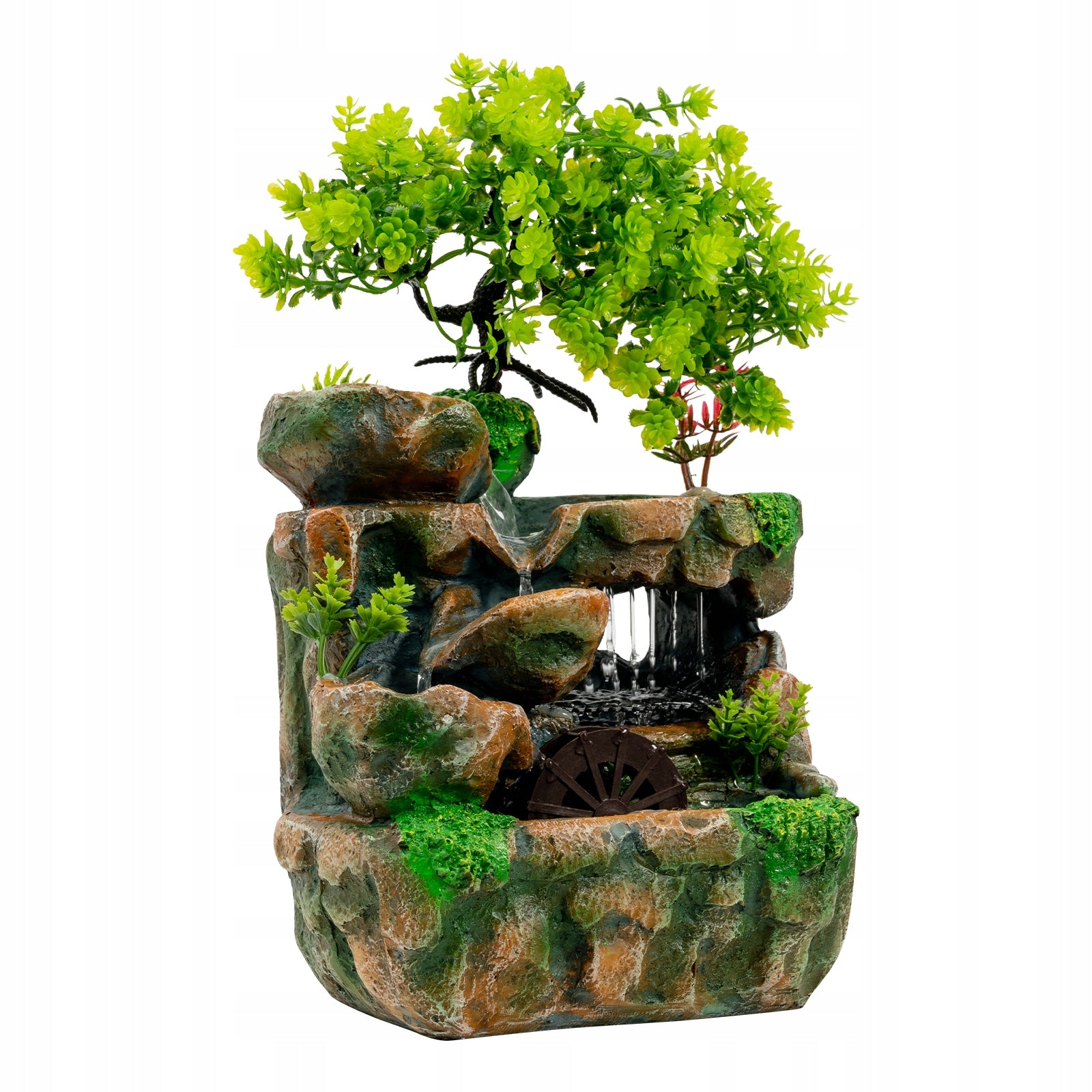 BS125 60CM RESIN TABLETOP ORNAMENT WITH PUMP FOR LIVING ROOMS, OFFICES