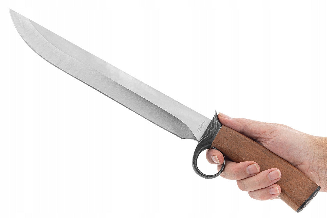BSH 212B - LARGE SHARP HUNTING KNIFE STEEL 420 DEER FOR FINGER COVER 40 cm Manufacturer code N212B