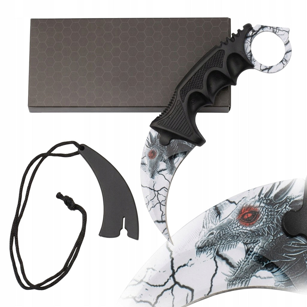 BSH CS:GO Dragon - Indonesian Knife Karambit multifunctional + case, giftbox