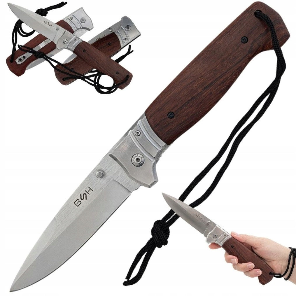BSH POWERFUL HUNTING KNIFE SURVIVAL FOLDING MILITARY TACTICAL 27,5 cm