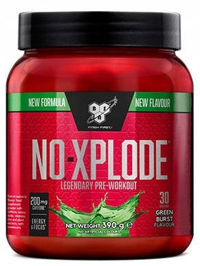BSN N.O-XPLODE Legendary Green Burst STRONG PRE-WORKOUT PUMP 30p/390g