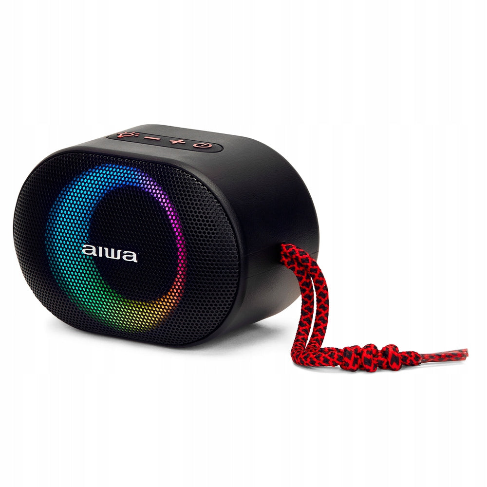 BT AIWA BST speaker - 330RD IPX6 RGB Red Packaging status original