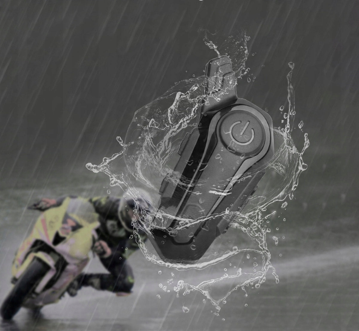 BT MOTORCYCLE INTERCOM HEADSET Manufacturer no brand
