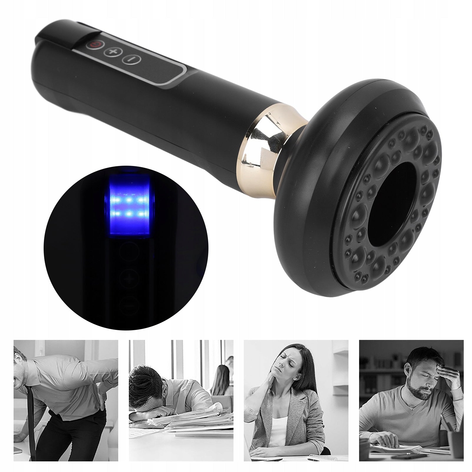 BUBBLE CHINESE ELECTRIC MASSAGE THERAPY 6 GEARS Packaging status original