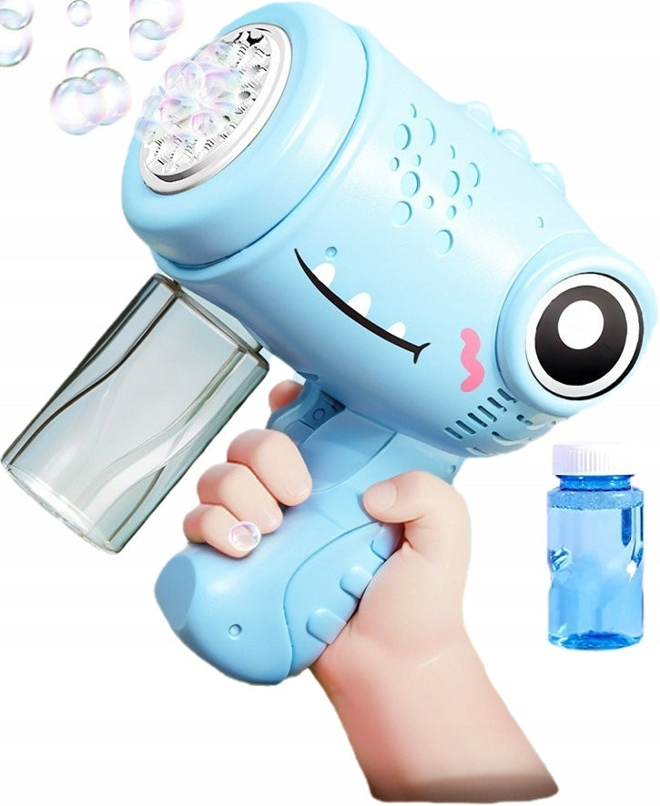 BUBBLE GUN AUTOMATIC NO MESS COLOR CHOICE