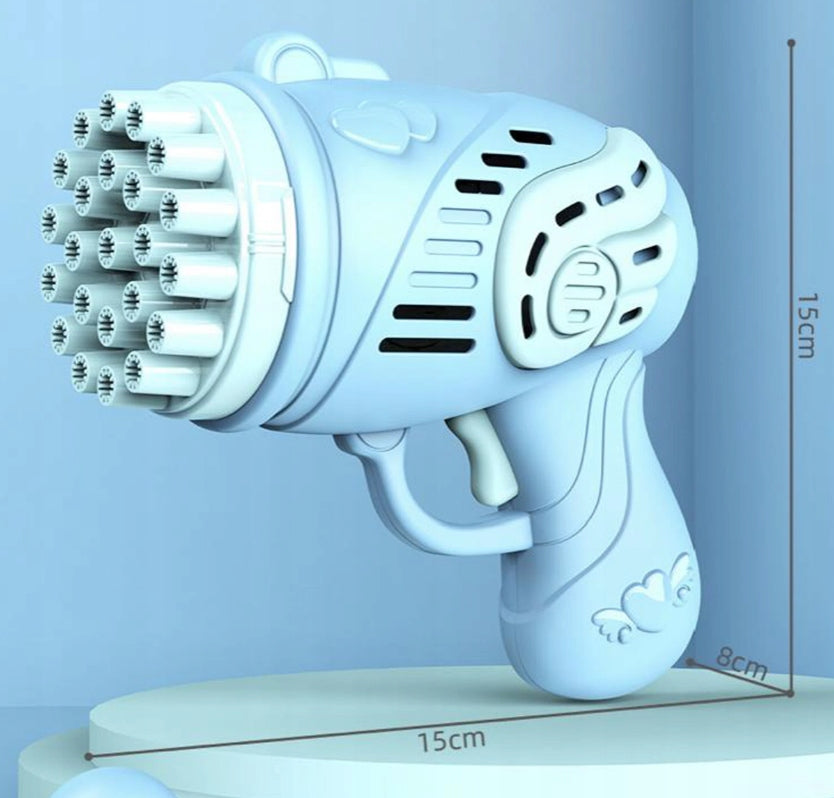 BUBBLE GUN SOAP BUBBLE MACHINE GENERATOR LIQUID AKCESORIA Brand no brand