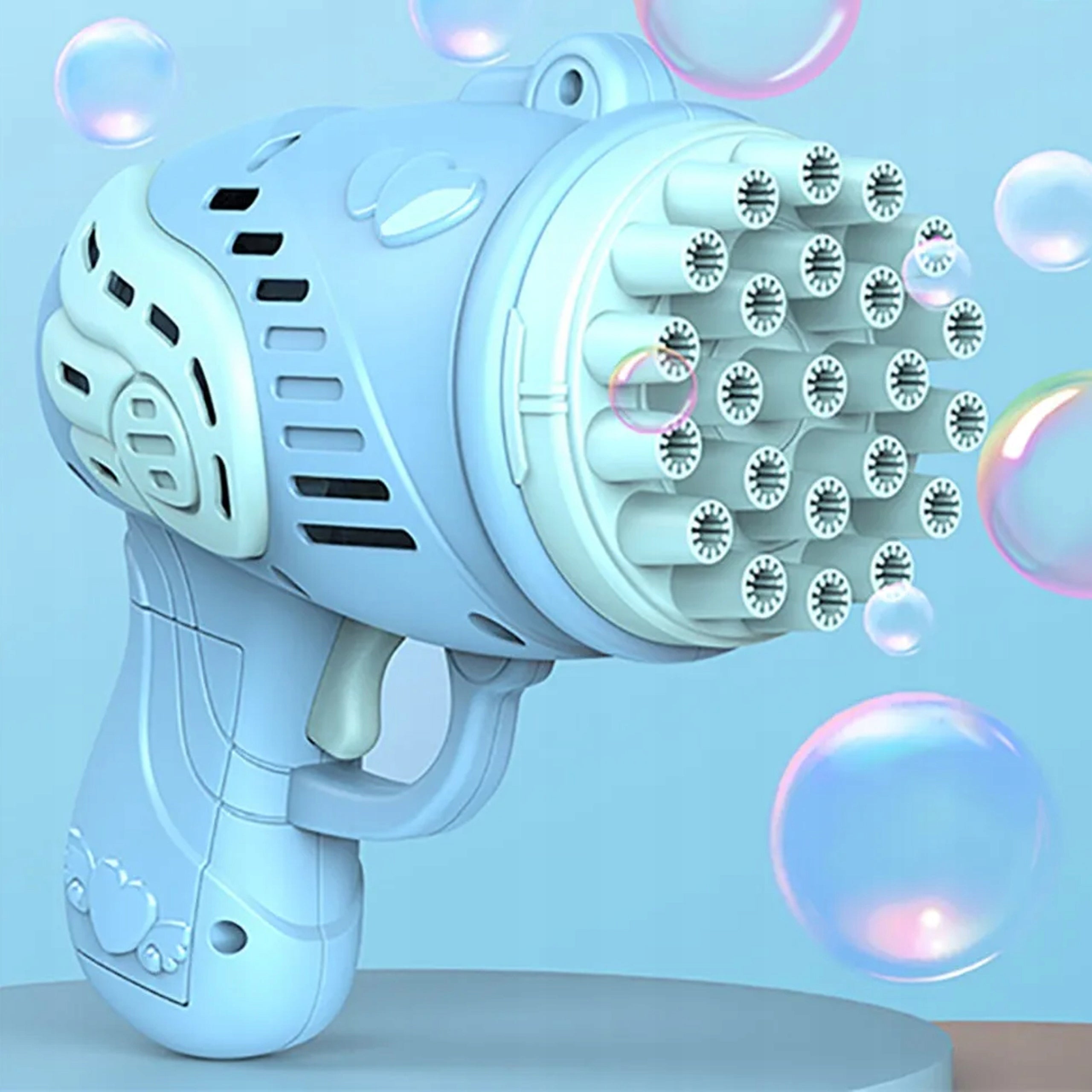 BUBBLE GUN SOAP BUBBLE MACHINE GENERATOR LIQUID AKCESORIA Kind pistols