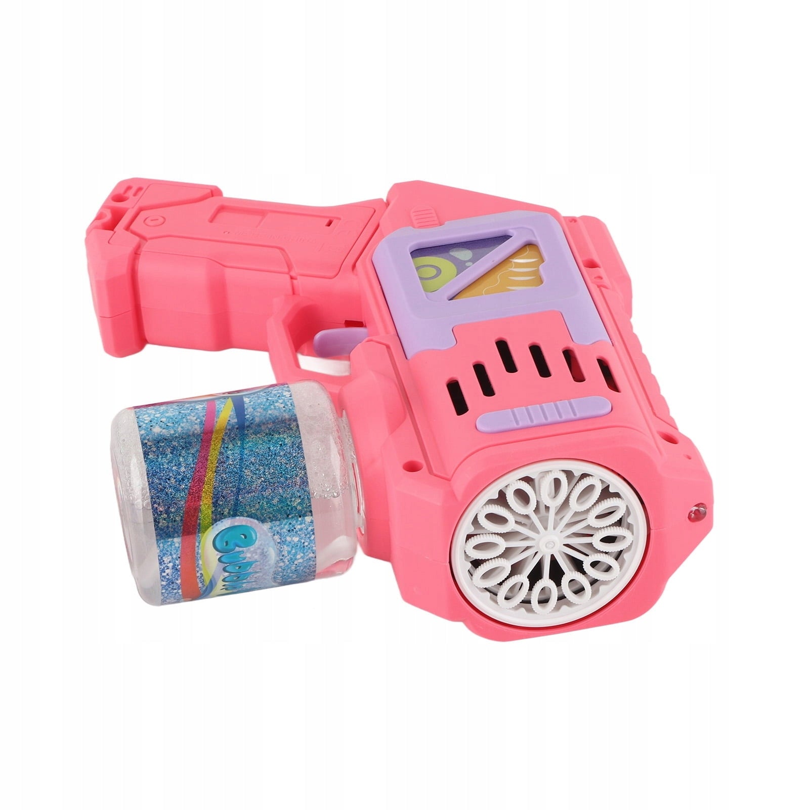 BUBBLE GUN SOAP BUBBLE MAKING MACHINE + LIQUID + 4x BATTERIES Certificates and opinions CE