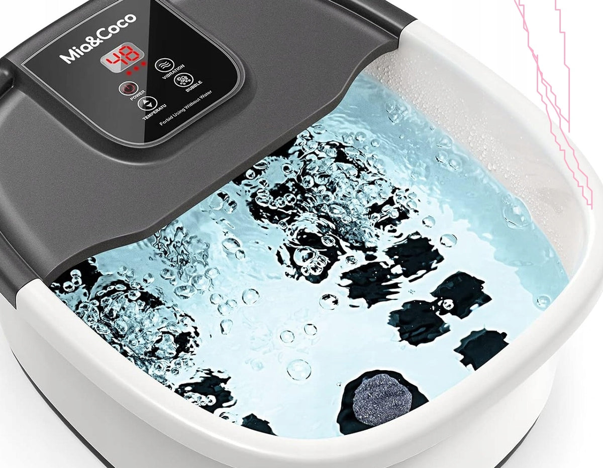 BUBBLE HEATED SPA FOOT MASSAGER 264 KNOTS