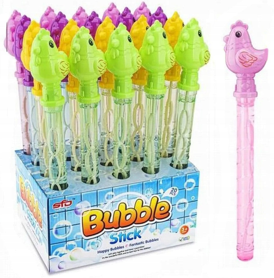 BUBBLE SWORD SOAP BUBBLE ROOSTER COLORS 37CM Kid's age 3+ years