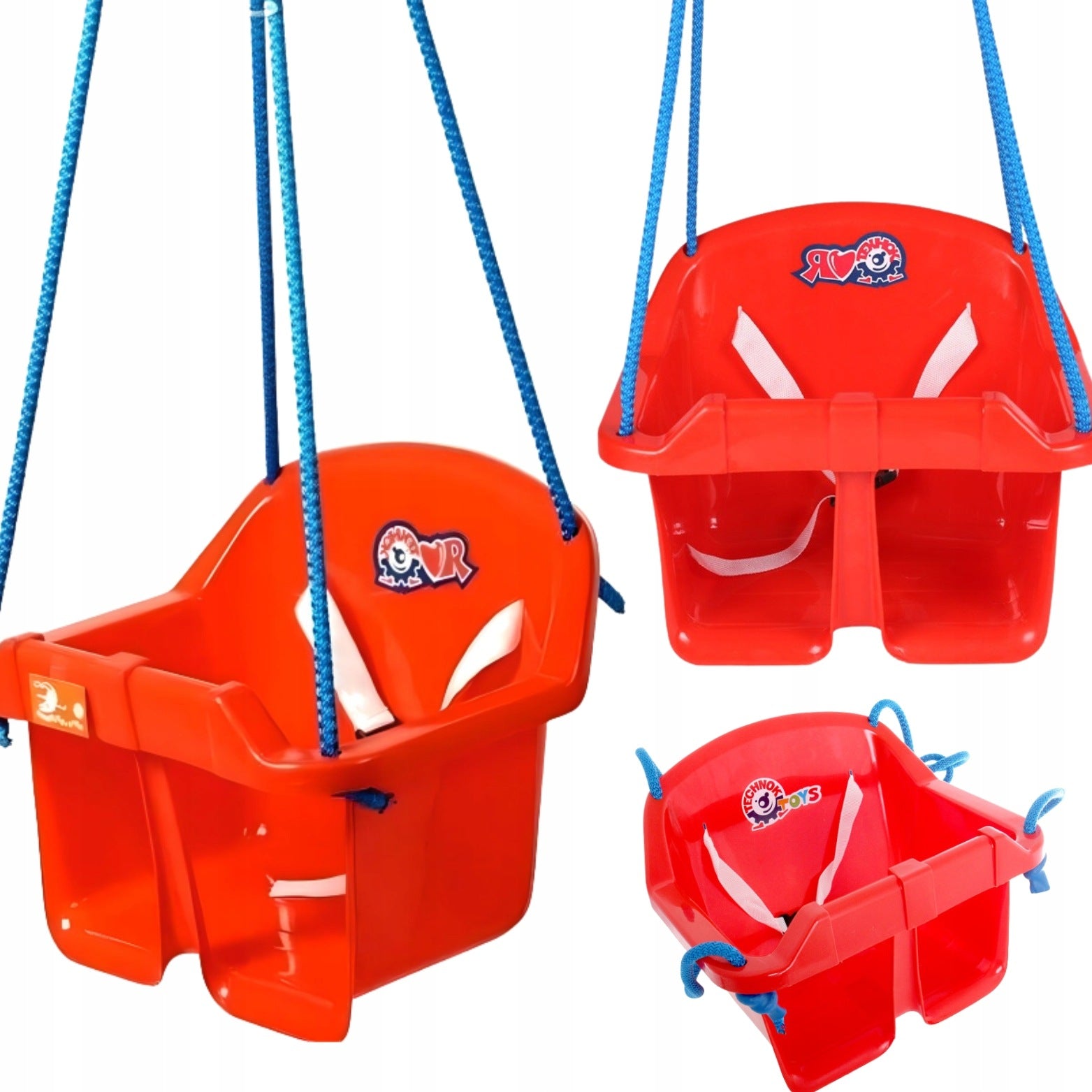BUCKET SWING PLASTIC TECHNOK 3015 36X31X25 CM MIX OF COLORS