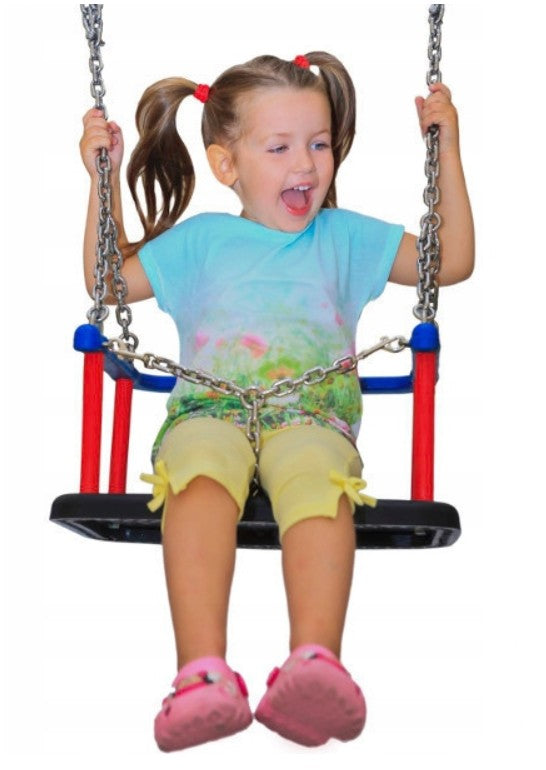 BUCKET SWING WITH CHAIN FOR SQUARE TOYS - PN-EN 1176 Brand Bello Giardino