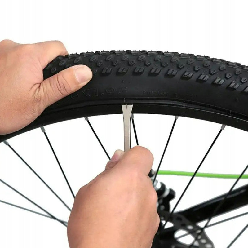 BUCKETS FOR REPLACING THE REMOVAL OF BICYCLE TIRES (METAL) 3 PCS. Brand Mundo
