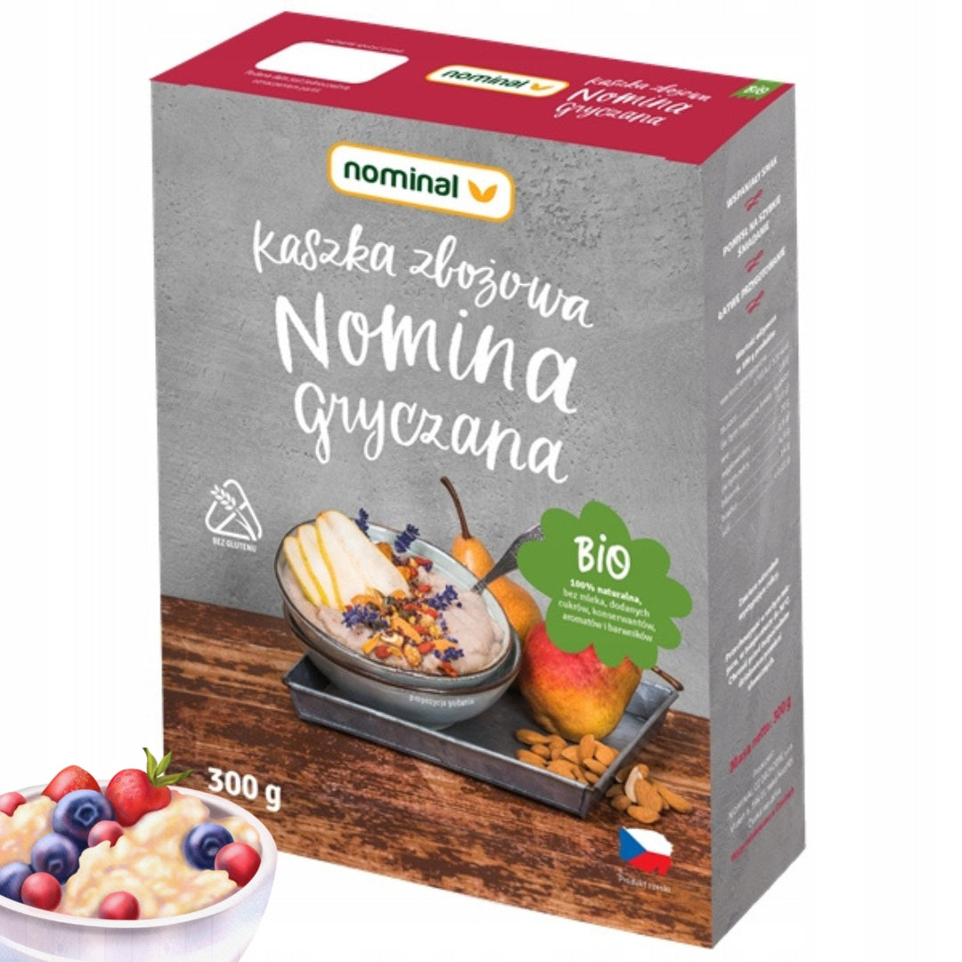 BUCKWHEAT porridge BIO instant for children GLUTEN-FREE PREMIUM 300g Nominal !