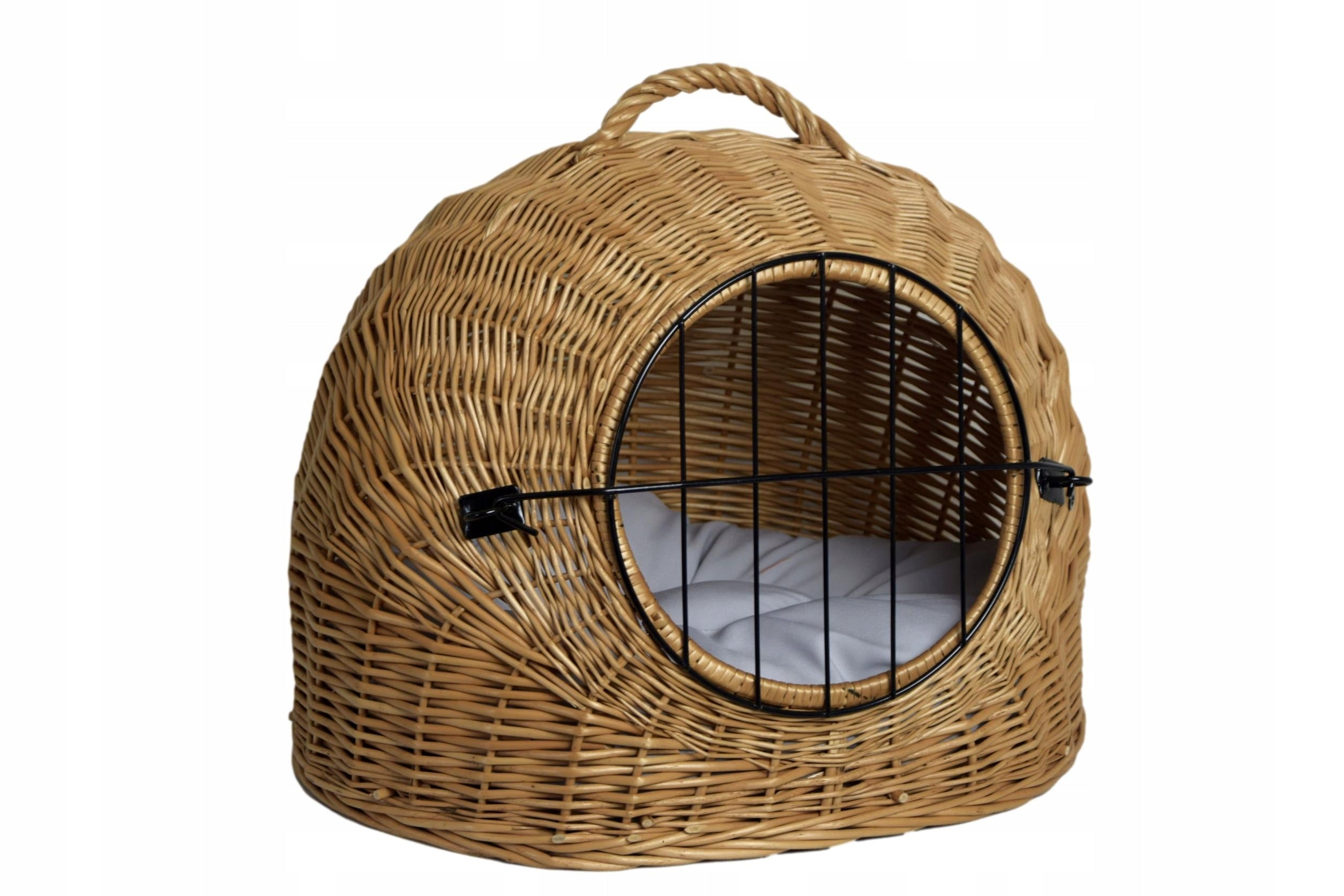BUDA wicker cat carrier + pillow Trade name Wiklinowe cuda